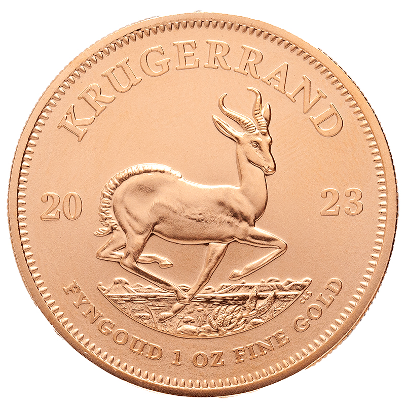 Krügerrand Gold 1 Unze 2023 Rückseite