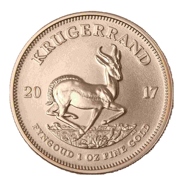 Krügerrand Gold 1 Unze 2017 Rückseite