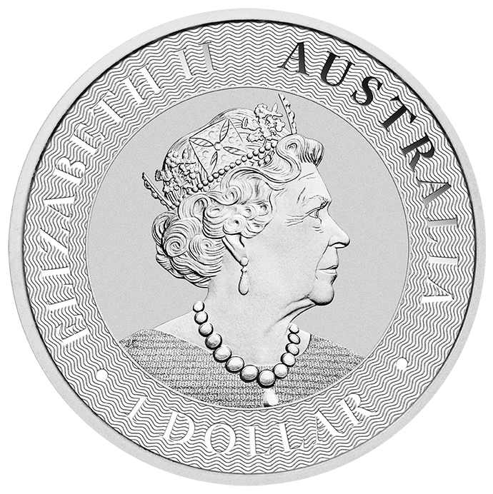  Australian Elizabeth die Zweite Silber Münze 1 Unze