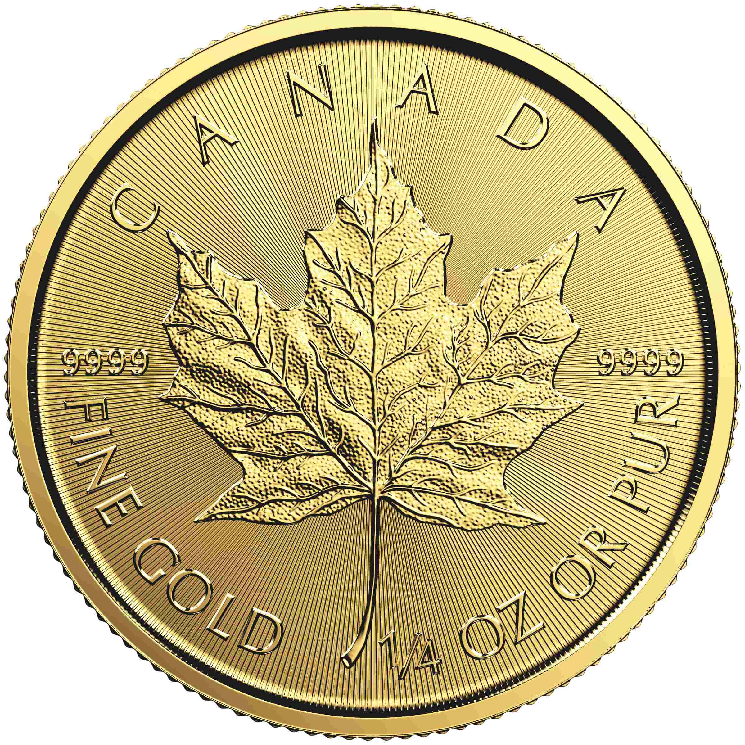 Münze Canada 10 Dollar  Blatt