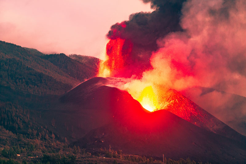 Wie Gold durch einen Vulkanausbruch freigesetzt werden kann