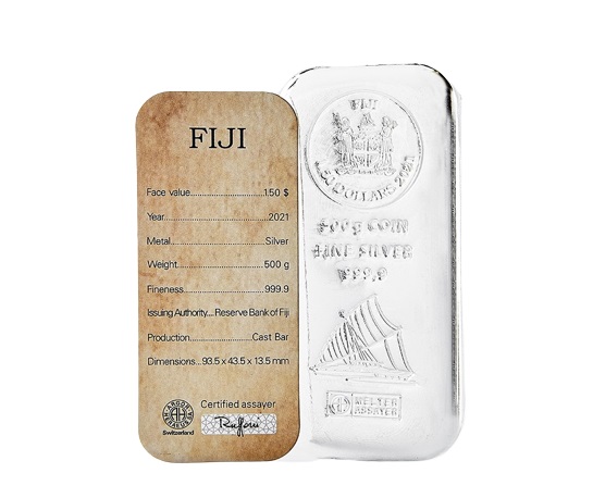 Fiji Münzbarren 500g Moroder Scheideanstalt GmbH
