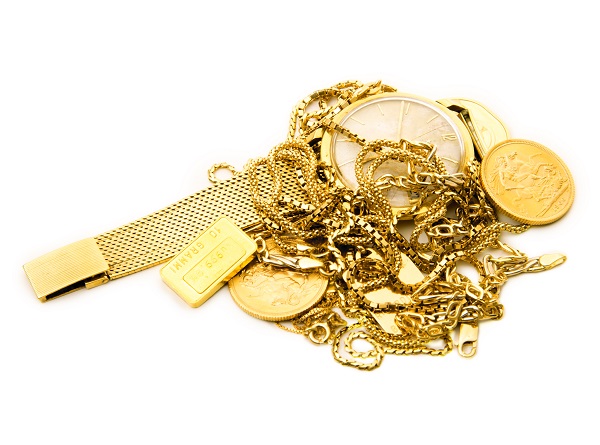 Goldstücke Schmuck Stücke Gold