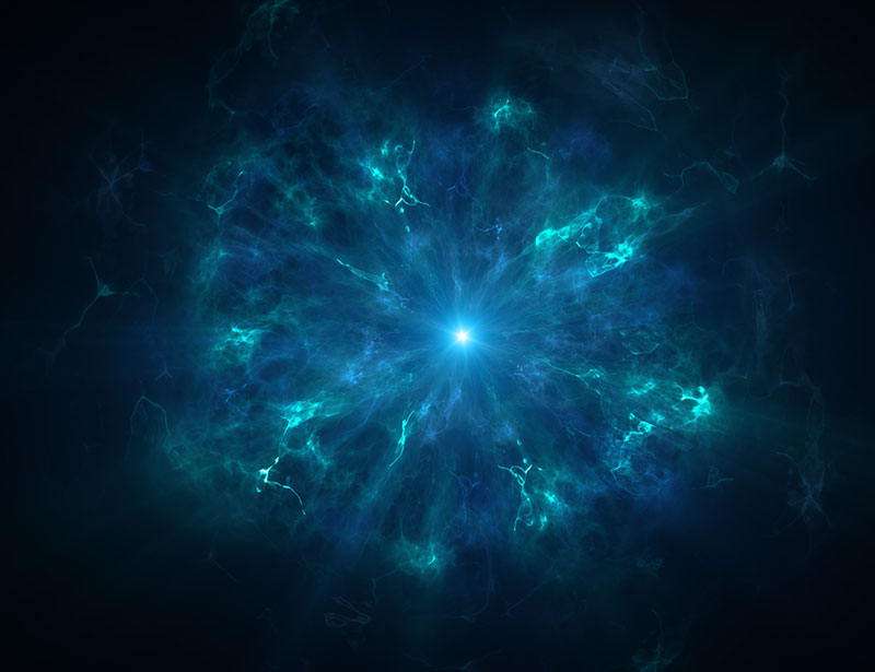 Wie entsteht Gold? Bild einer Supernova im Edelmetallmagazin der Moroder Scheideanstalt Essen