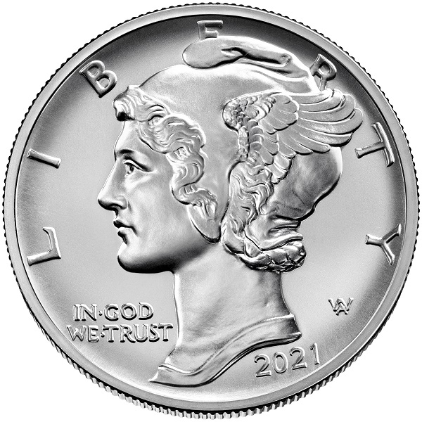 2021 American Eagle Palladium 1 Unze 