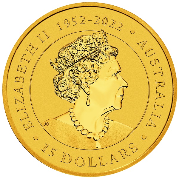 Australian Kangaroo 1/10 Unze 2023 Vorderseite