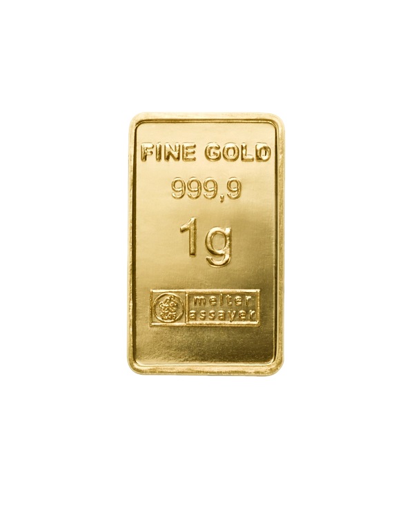 Heimerle und Meule 1 Gramm Goldbarren