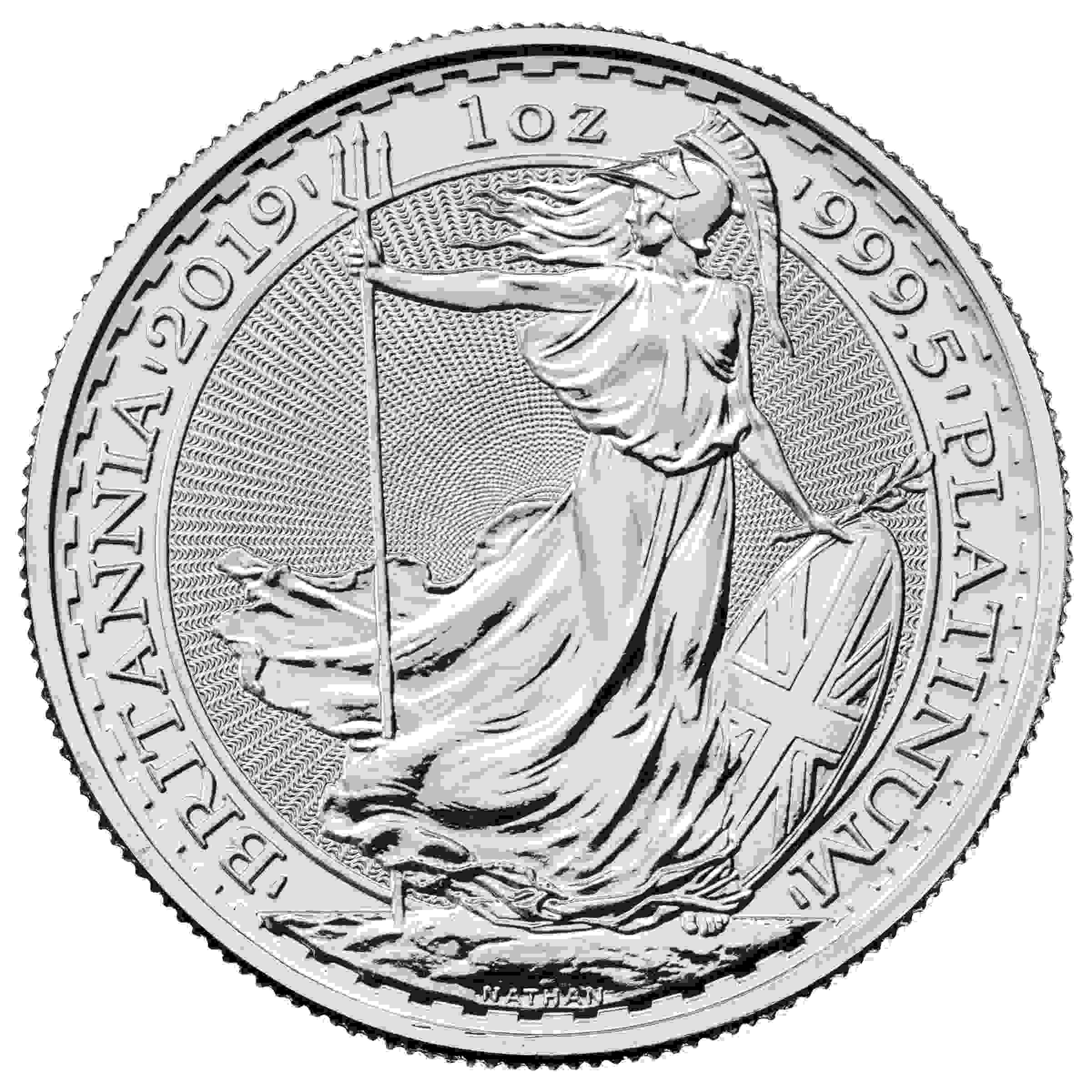 1 Unze Platin Britannia (diverse Jahrgänge)