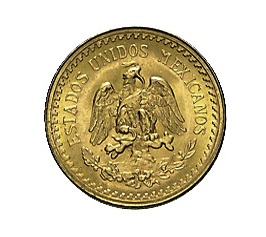 2,5 Pesos Centenario Mexiko Rückseite