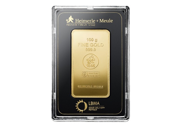 Heimerle + Meule 100g Goldbarren