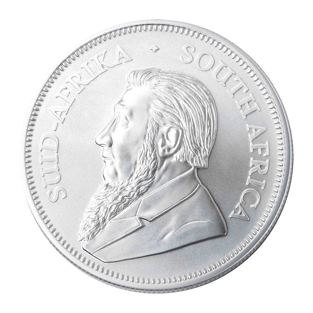 1 Unze Silber Krügerrand Vorne