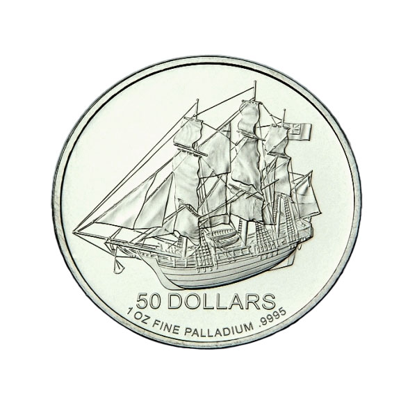50 Dollars Schiff Palladium