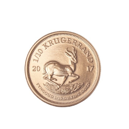 Krügerrand Gold Zehntel Unze 2017 Rückseite