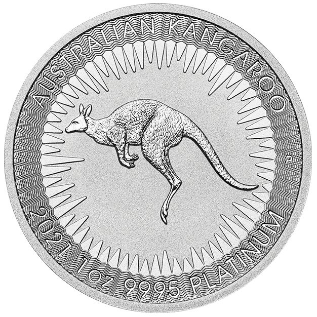Platinmünze verkaufen  Kangaroo