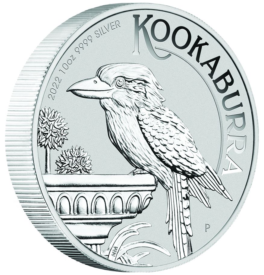 10 Unzen Silber Kookaburra (diverse Jahrgänge)
